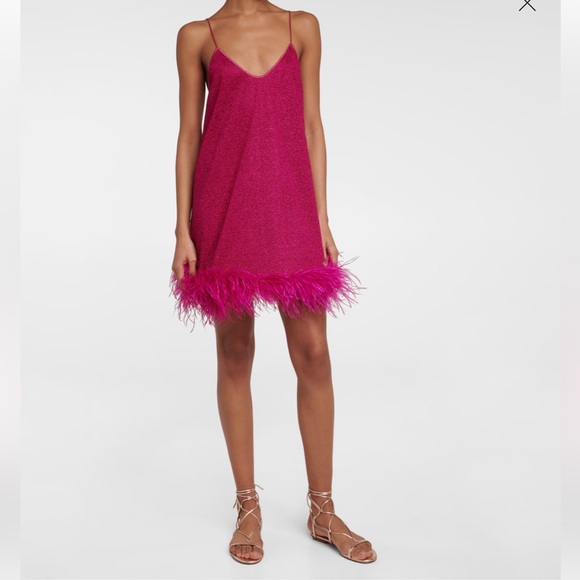 Oseree feather dress - Picture 4 of 5